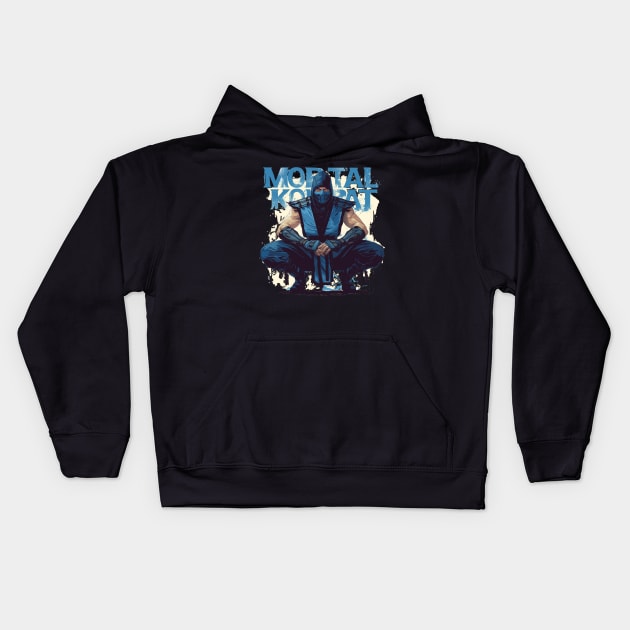 sub zero Kids Hoodie by boxermaniac